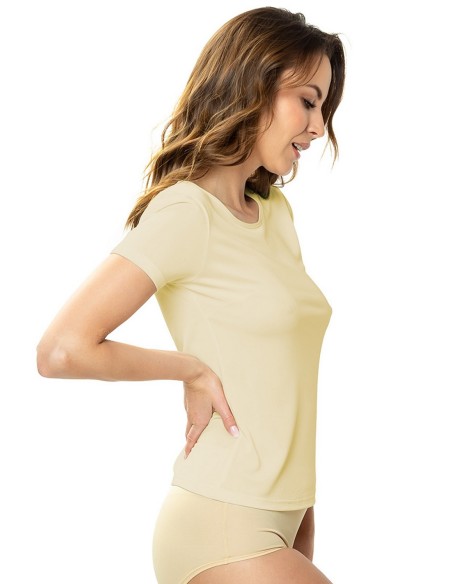 Blouse women's with short sleeve Mewa Otto