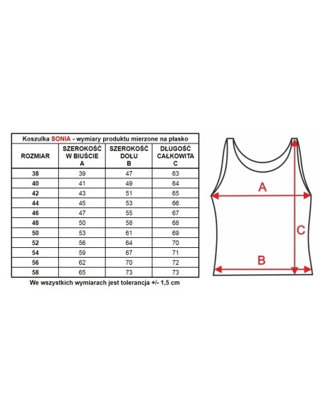 T-shirt women's undershirt Mewa Sonia