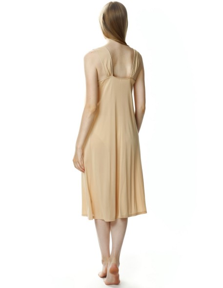 Koszula nocna damska na ramiączkach długa, Mewa...