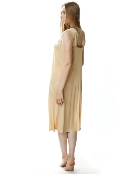 Koszula nocna damska na ramiączkach długa, Mewa...