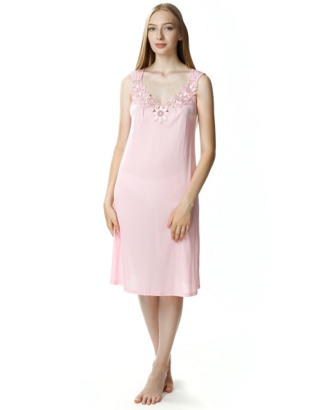 Koszula nocna damska na ramiączkach długa, Mewa...