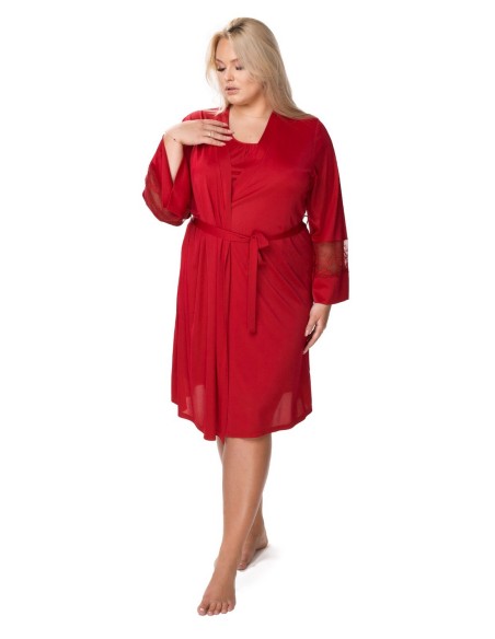Summer bathrobe ladies' long sleeves Mewa Paula