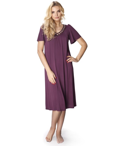 Women's shirt night with wiskozy Mewa Lilia