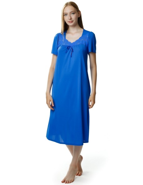 Koszula nocna jedwab wiskozowy Mewa Berenika 