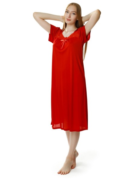 Koszula nocna jedwab wiskozowy Mewa Berenika 