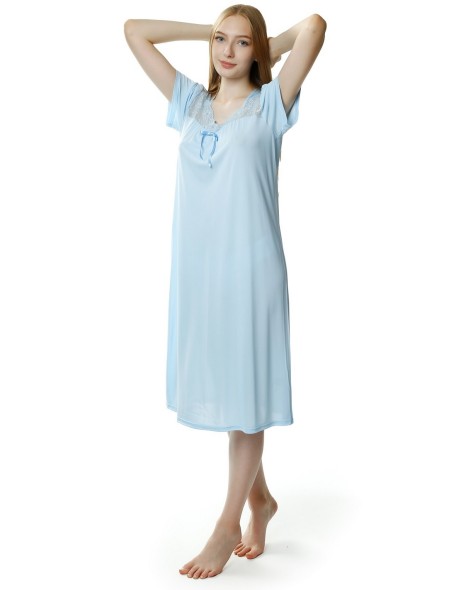 Shirt night jedwab wiskozowy Mewa Berenika