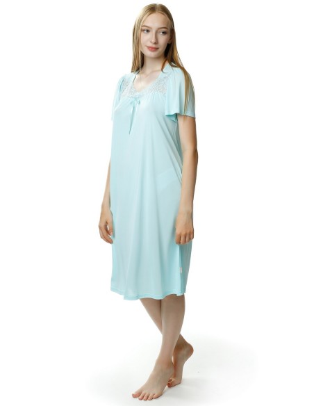 Shirt night jedwab wiskozowy Mewa Berenika