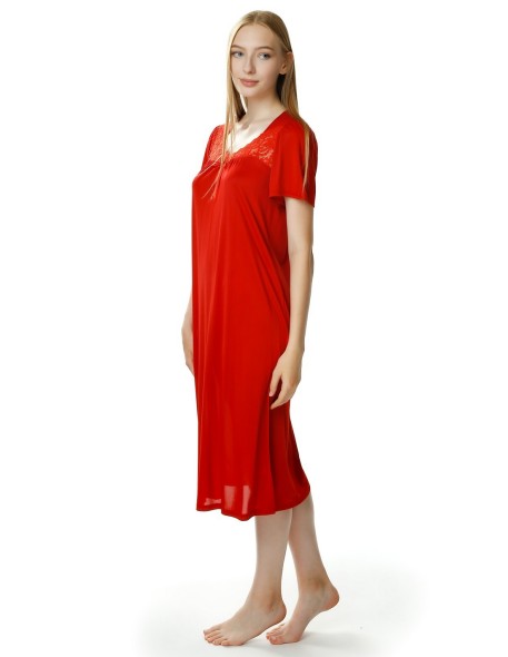 Koszula nocna jedwab wiskozowy Mewa Berenika 