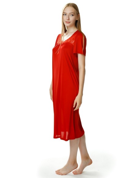 Koszula nocna jedwab wiskozowy Mewa Berenika 