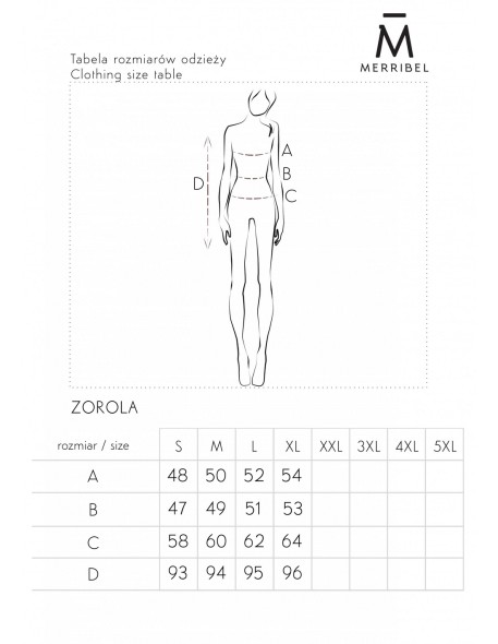 Sukienka Zorola Blue, Merribel