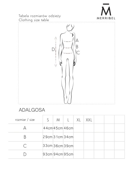 Dress adalgosa brown, Merribel