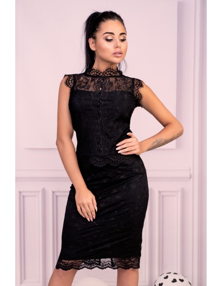 Nomades set ladies' blouse and skirt black, Merribel 90535