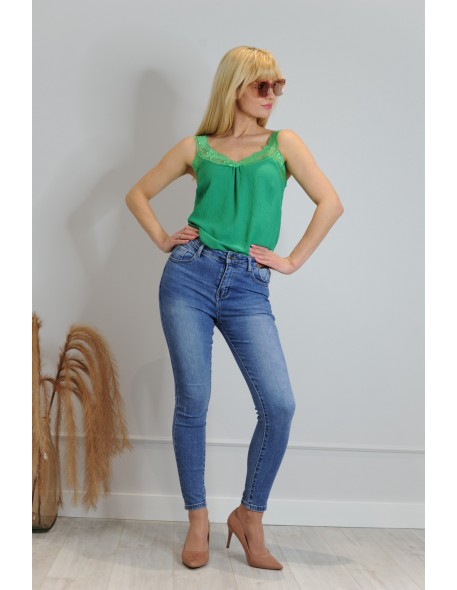 Blouse Kefaloni Green, Merribel