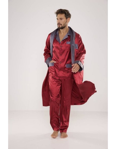 Pajamas men's satin, De Lafense 939