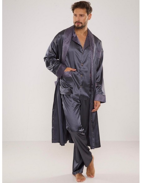 Pajamas men's satin, De Lafense 939