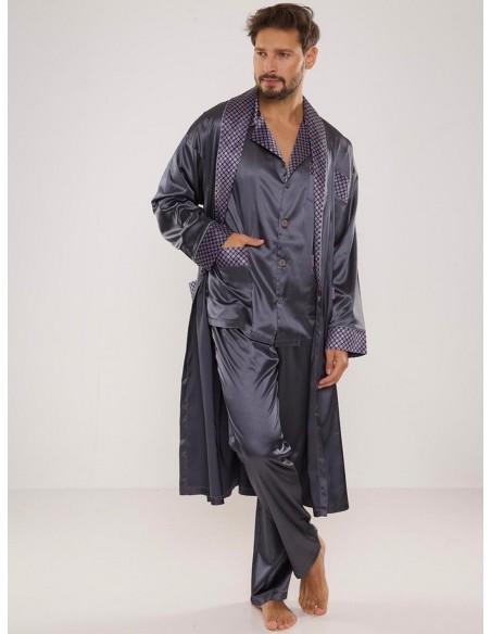 Pajamas men's satin, De Lafense 939