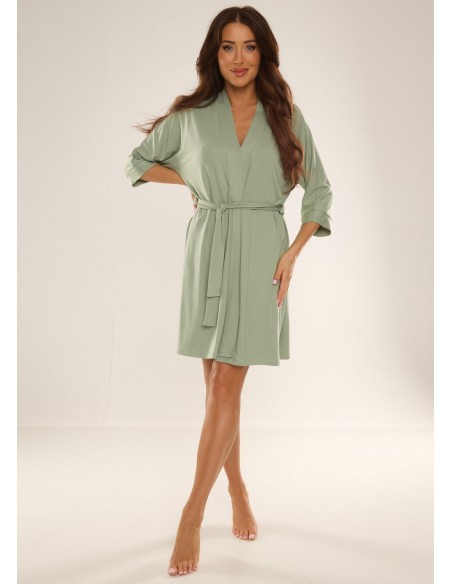 Visa szlafrok damski krótki, De Lafense 871