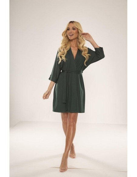 Visa szlafrok damski krótki, De Lafense 871