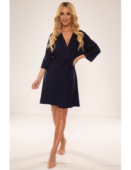 Visa szlafrok damski krótki, De Lafense 871