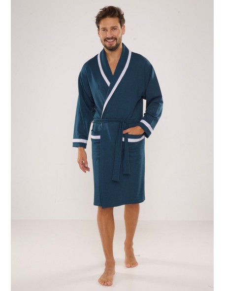 Bruno bathrobe male with collar m-2xl, De...