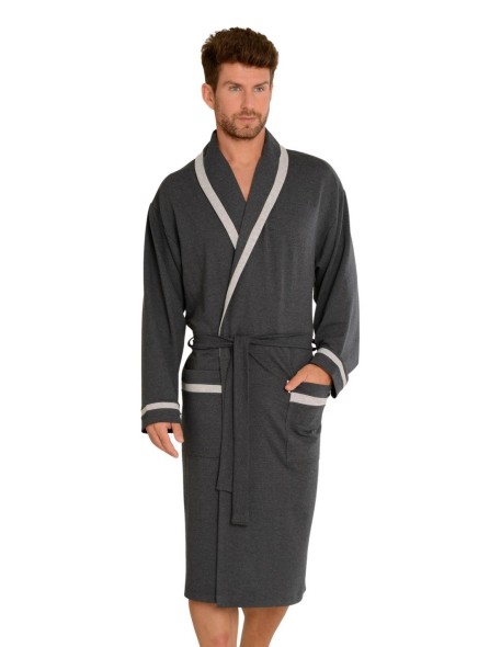 Bruno bathrobe male with collar m-2xl, De...
