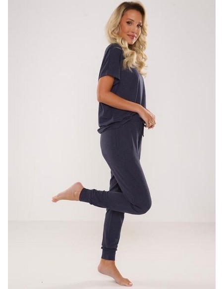 Paula pajamas women's short sleeve, De Lafense 524