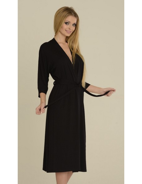 Visa bathrobe ladies' long, De Lafense 942