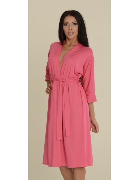 Visa szlafrok damski długi, De Lafense 942