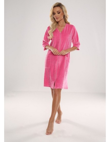 Podomka welur zipper m-4xl, De Lafense 431