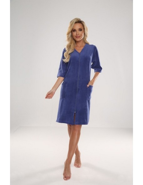 Podomka welur zipper m-4xl, De Lafense 431