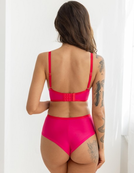 Brazylijskie majtki z wysokim stanem Krisline...