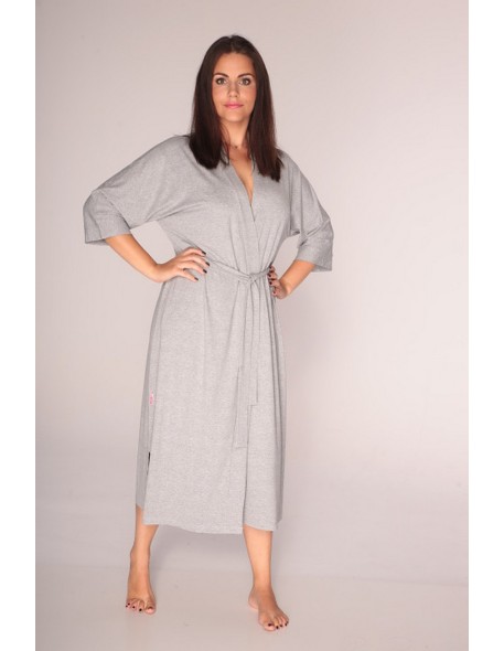Visa bathrobe ladies' long, De Lafense 942