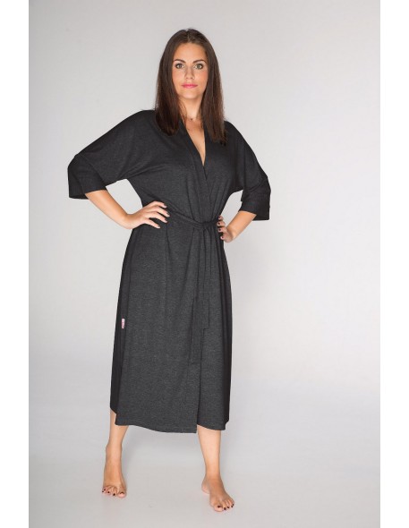 Visa bathrobe ladies' long, De Lafense 942