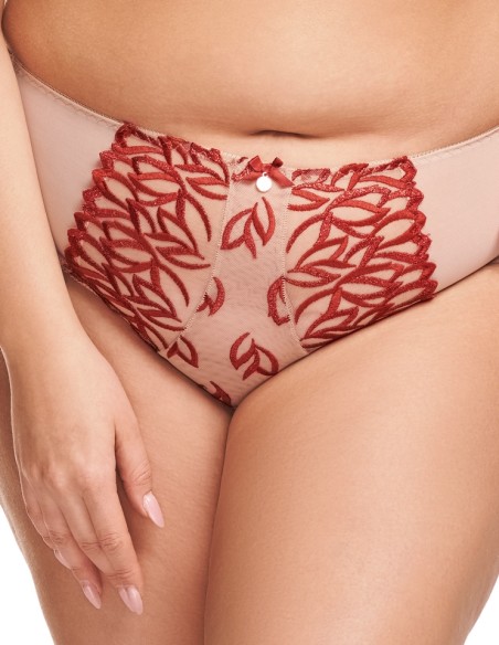 Briefs women's high stan beige Nessa Branna N02