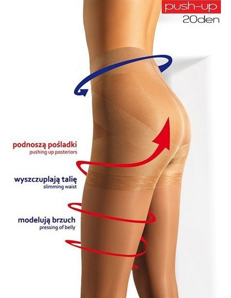 Tights PUSH-UP 20 XL, Tespol