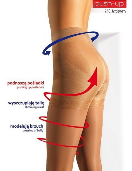 Rajstopy PUSH-UP 20 XL, Tespol