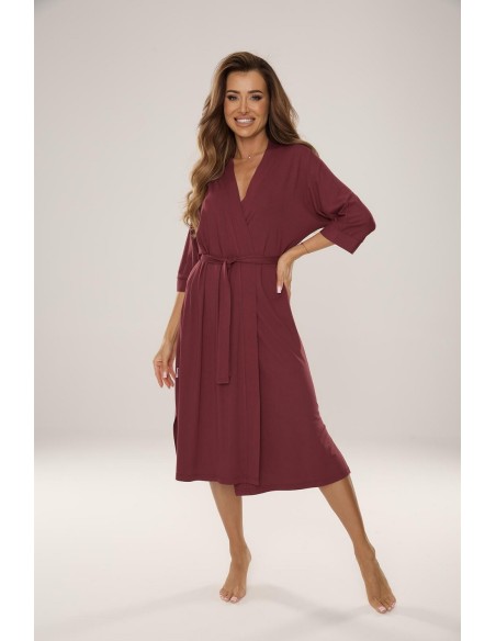 Visa bathrobe ladies' long, De Lafense 942