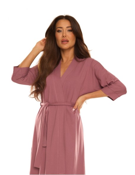 Visa bathrobe ladies' long, De Lafense 942