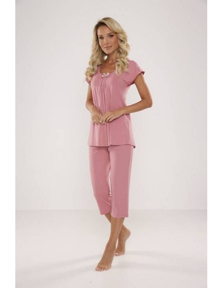 Visa pajamas women's short sleeve and trousers, De Lafense 884