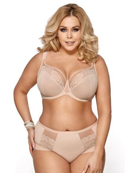 Figi damskie z wysokim stanem Gorsenia Luisse K442 