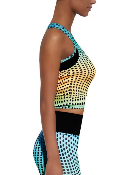 Top sporty t-shirt women's Bas Bleu Wave 30