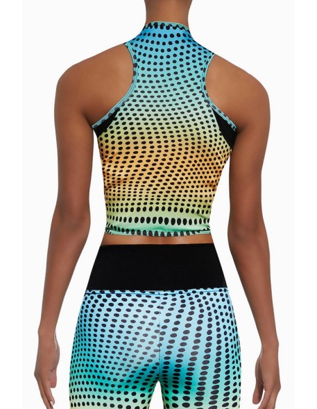 Top sporty t-shirt women's Bas Bleu Wave 30