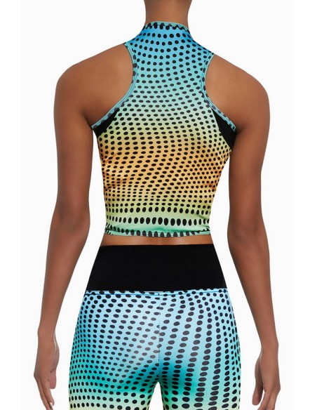 Top sporty t-shirt women's Bas Bleu Wave 30