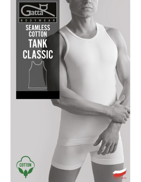 Undershirt tank top male Gatta Seamless Cotton...