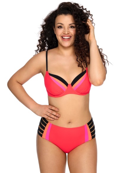 Bra bathing sk 136 neon pink, Ava